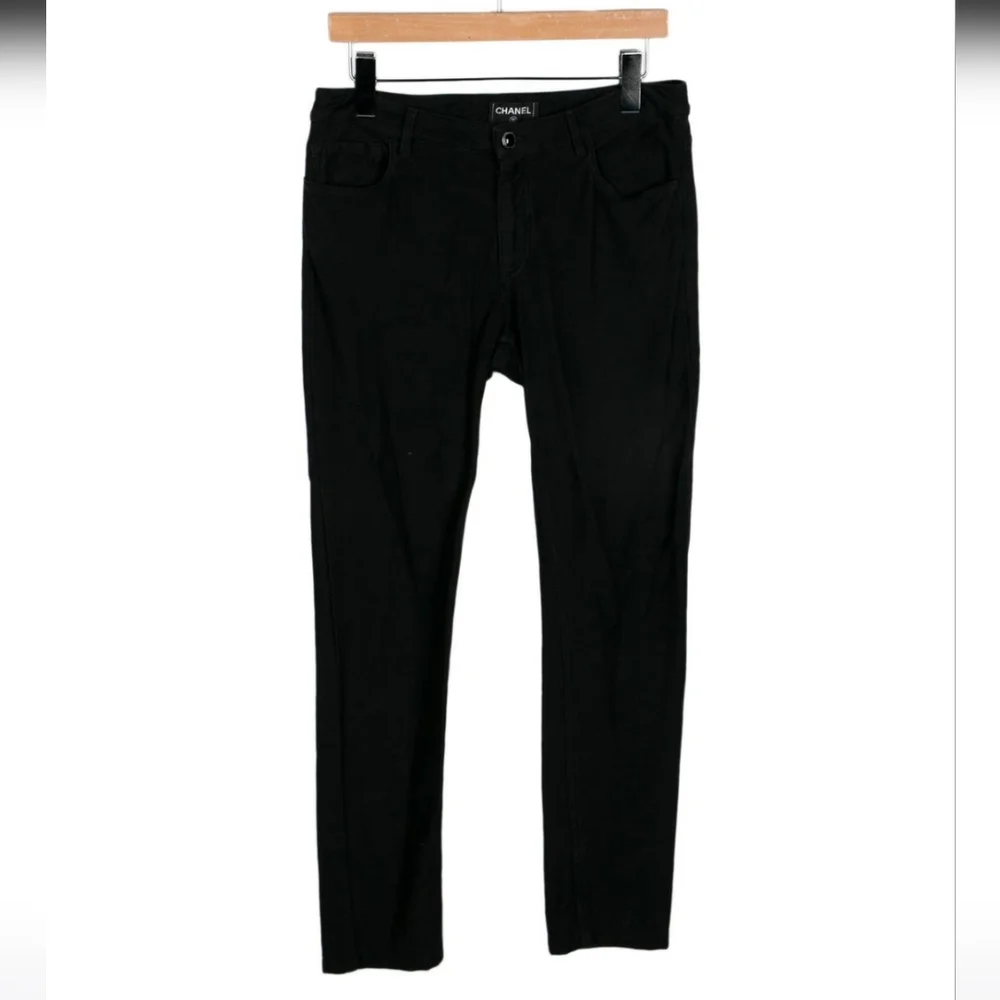 Chanel CC Logo Jeans